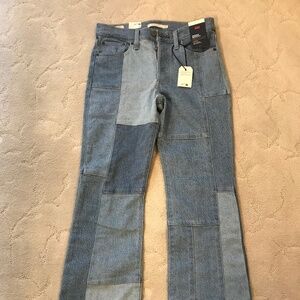 Levi’s Wedgie Bootcut Patchwork Jeans